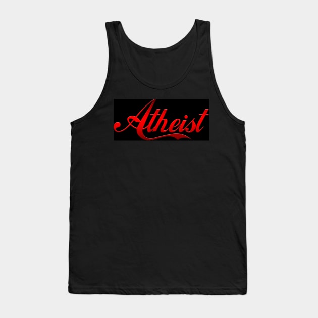 Atheist Tank Top by WFLAtheism